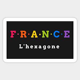 France, The Hexagon Sticker